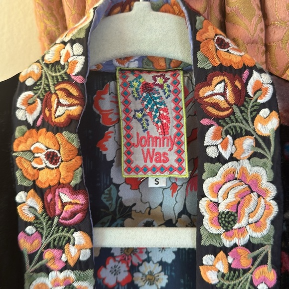 JOHNNY WAS Velvet Kehlani Reversible Kimono Size Small - Picture 8 of 16